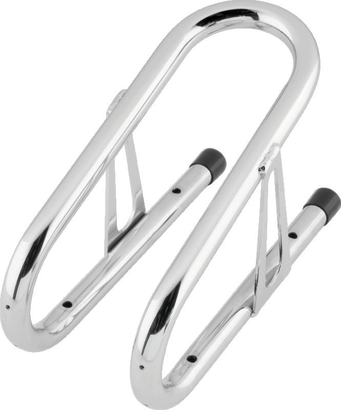 BikeMaster 3-1/2in Wheel Chock Chrome