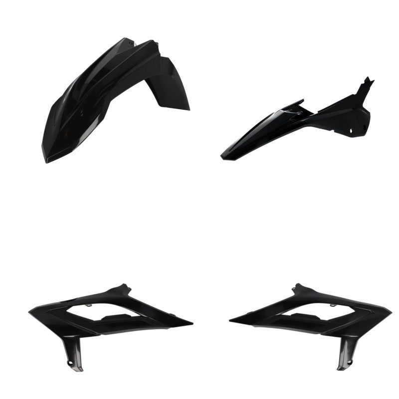 Acerbis Plastic Kit - 2023 Beta RR 2T / RC 125-480 - Black