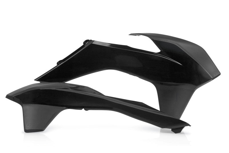 Acerbis Radiator Shroud - 13-16 KTM SX/SX-F/XC/EXC/XCF-W - Black