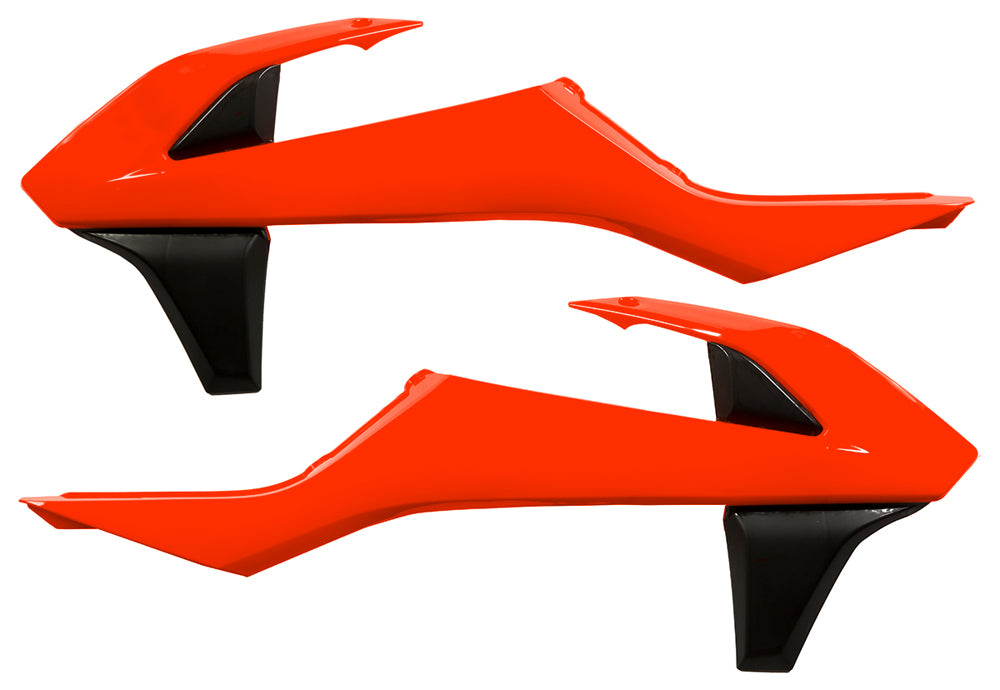 Acerbis Radiator Shroud Scoop Fluorescent Orange (2421084617)