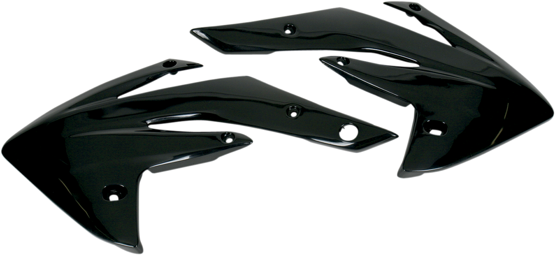 UFO Plast Radiator Covers Black - Honda CRF150R 2007-2026