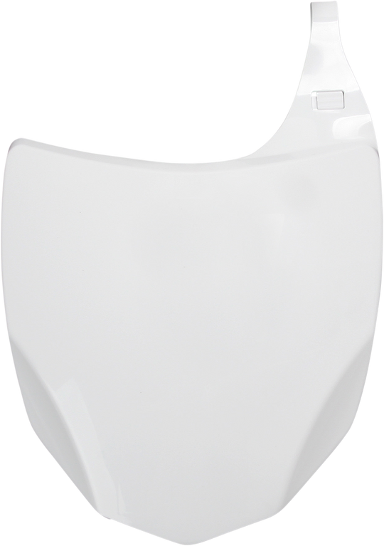 Acerbis Front Number Plate White - Kawasaki KX250F 2009-2012