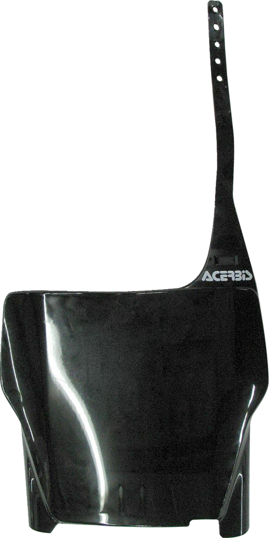 Acerbis Front Number Plate Black - Honda CRF450R and More