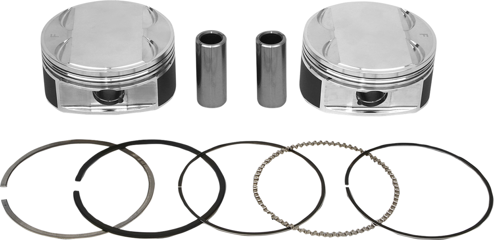 JE Pistons Piston Kit - Harley-Davidson Milwaukee-Eight 114/117 - 4.250" Bore +0.175" Oversize 114"/117" M8
