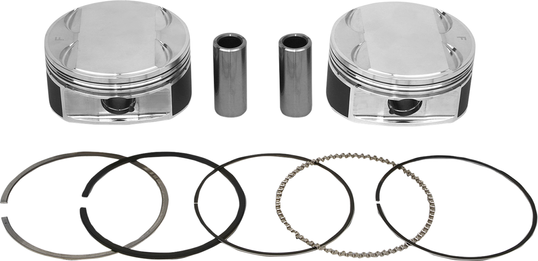 JE Pistons Piston Kit - Harley-Davidson Milwaukee-Eight 114/117 - 4.250" Bore +0.175" Oversize 114"/117" M8