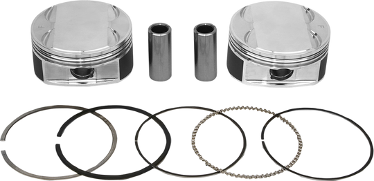 JE Pistons Piston Kit - Harley-Davidson Milwaukee-Eight 114/117 - 4.250" Bore +0.175" Oversize 114"/117" M8