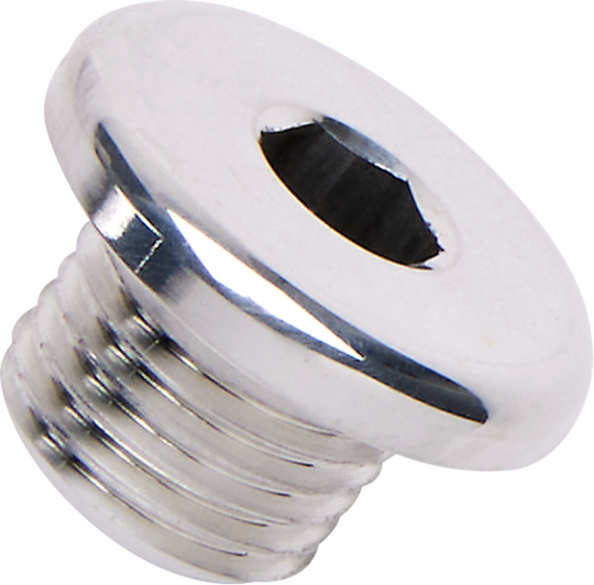 Works Connection Radiator Drain Plug Silver - Honda CRF450R and More
