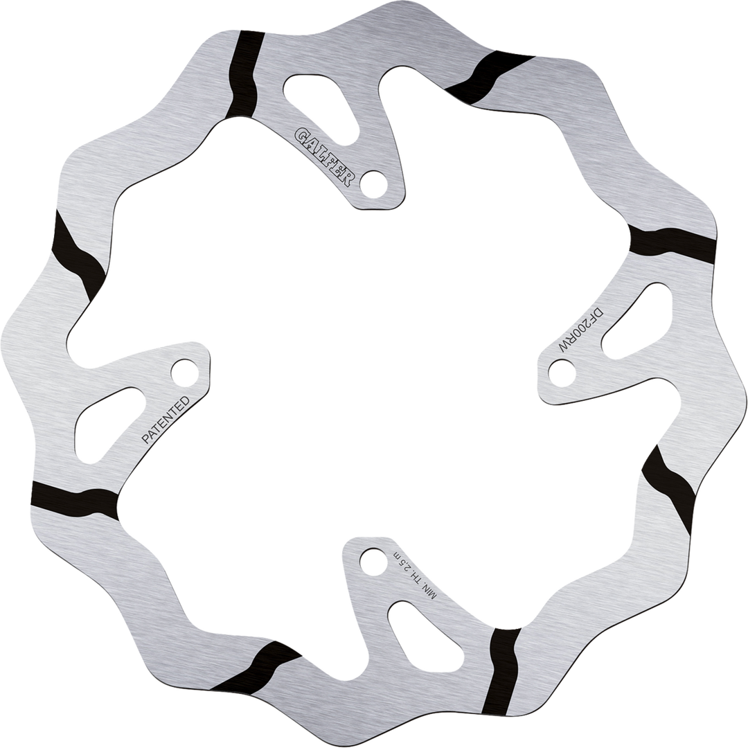 Galfer Brake Rotor Fixed - Kawasaki KX125 and More