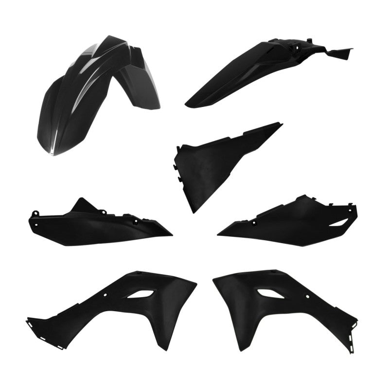 Acerbis Plastic Kit - 2024 Kawasaki KX450 - Black