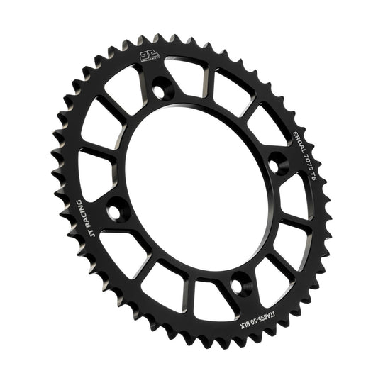 JT Sprockets Aluminum Racelite Rear Sprocket 50T-428 Black