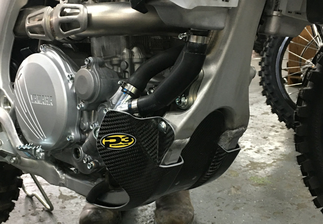 P3 Carbon Carbon Fiber Skid Plate