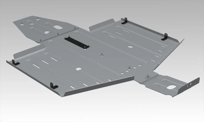 Rival Powersports Central Skid Plate