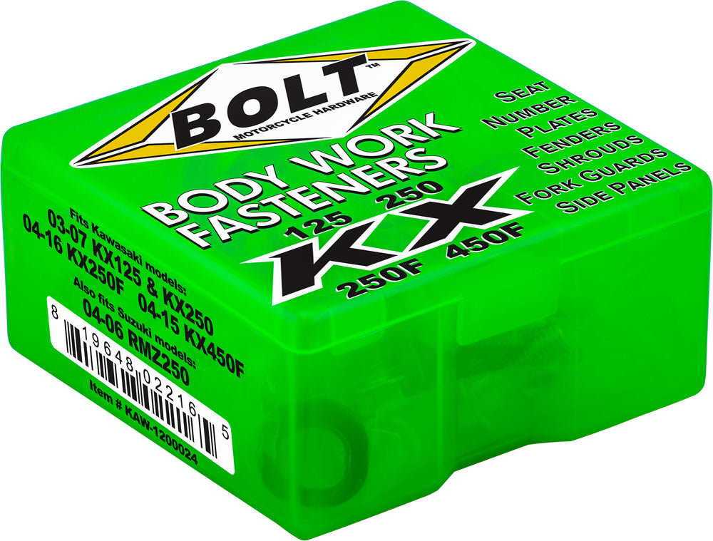 Bolt Full Body Work Fastener Kit