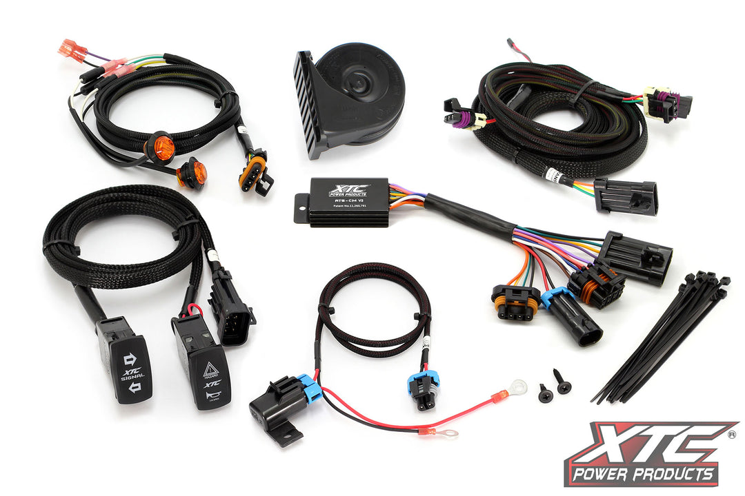 XTC Self-Canceling Turn Signal Kit with Horn and X-LITE DRL - Polaris - Ranger XP 900 / XP 1000 2013-2021