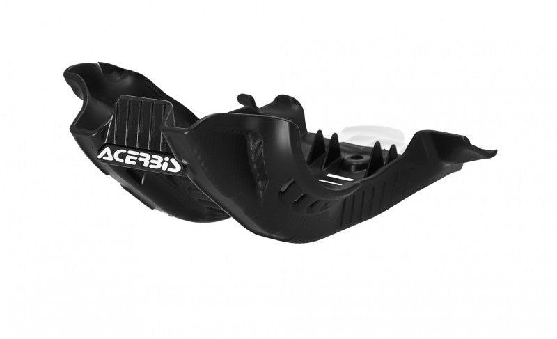 Acerbis Skid Plate L - 19-22 KTM XC-F 250-350 / GG - Blk/Wht