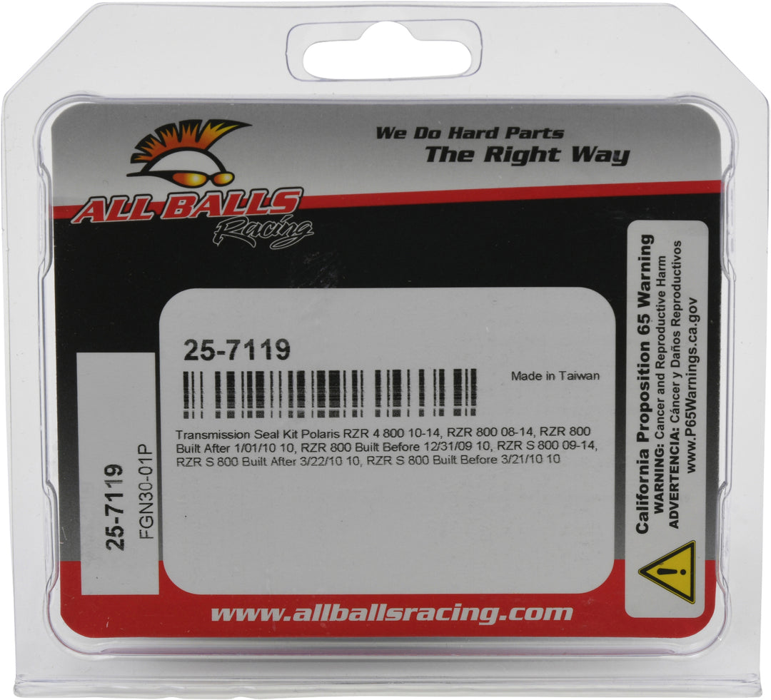 All Balls Transmission Seal Kit