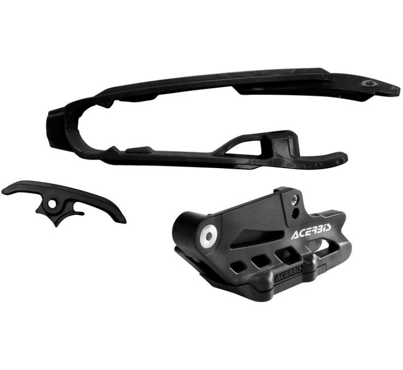 Acerbis Chain Guide/Slider Kit - 16-22 KTM/Husq / GG - Black