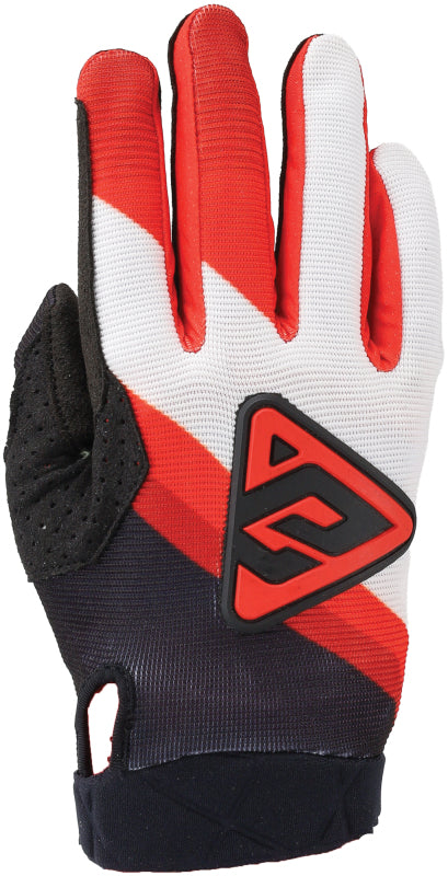 Answer Peak Flo Gloves Black/Red/White Youth
