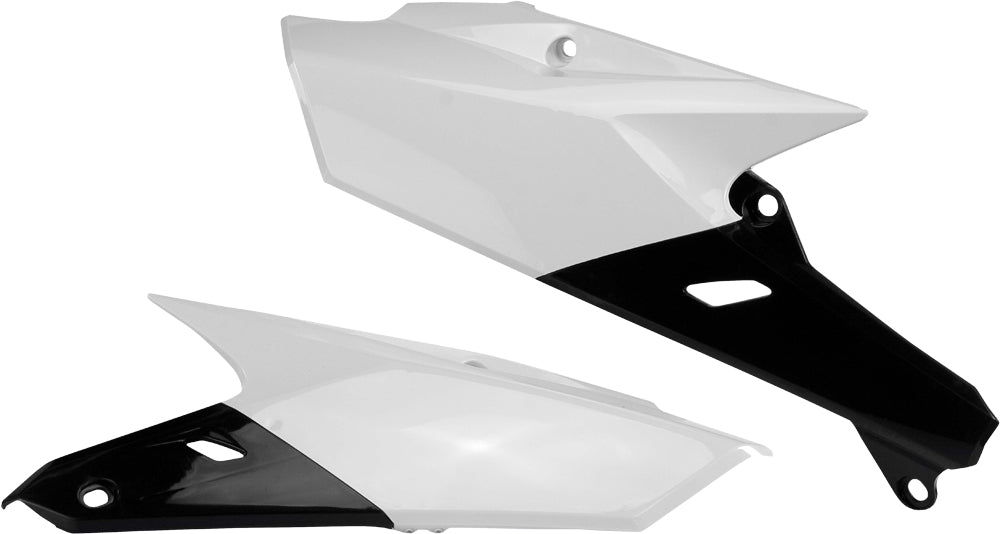 Acerbis Side Panels White and Black (2374161035)