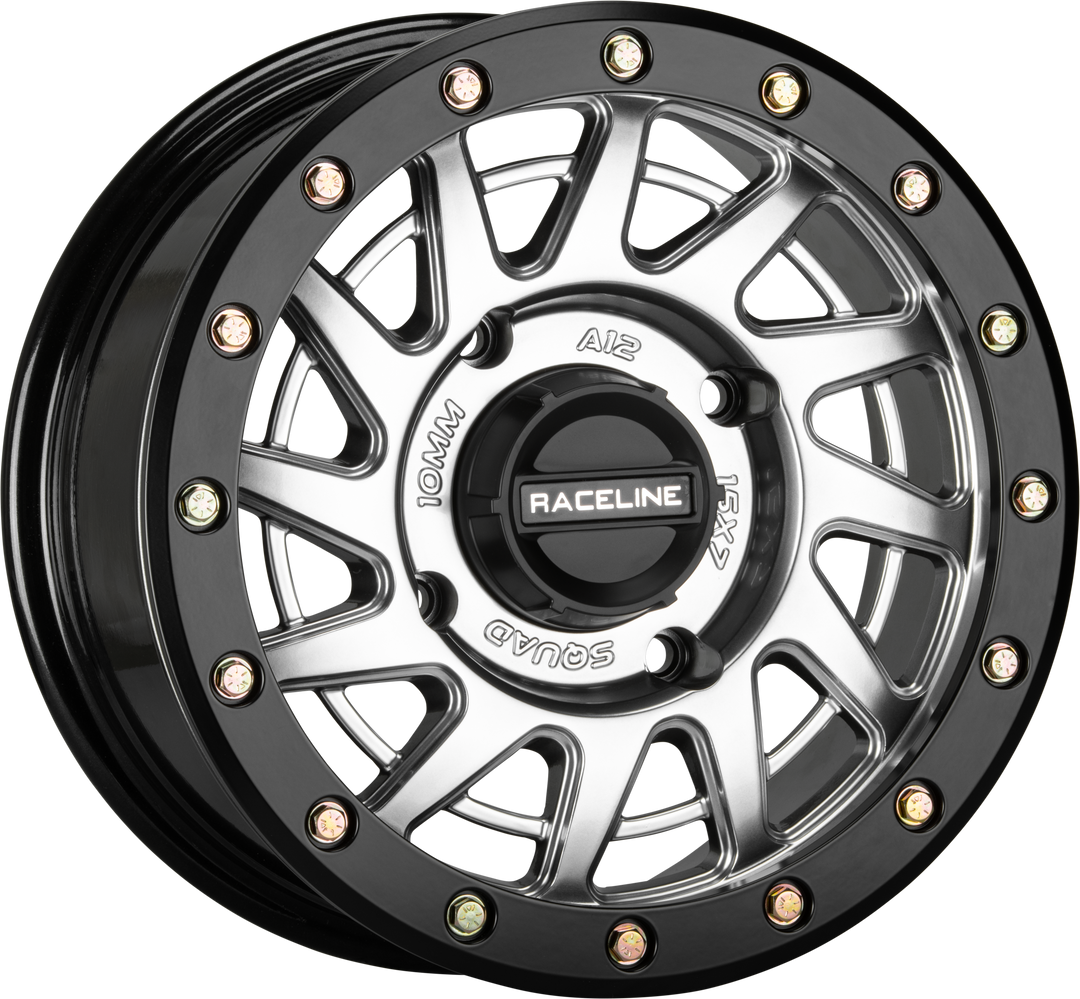 Raceline Squad Beadlock Wheels 5+2(+10MM) Hyper Silver