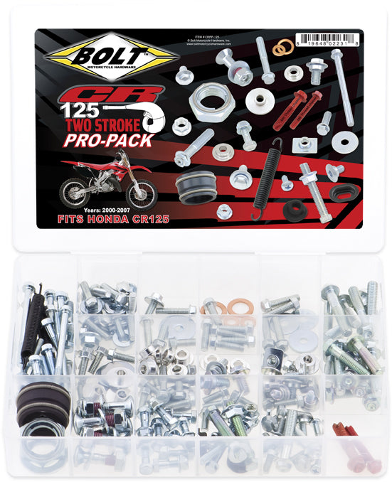 Bolt Model Specific Pro-Pack Kit CR125 (CRPP-125)