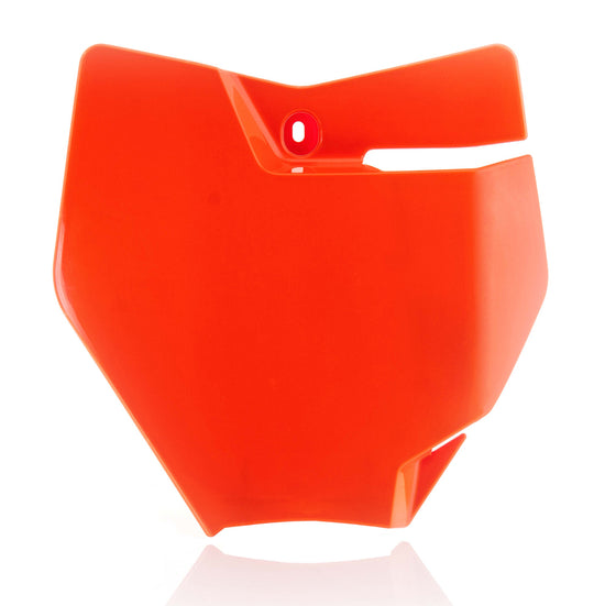 Acerbis Front Number Plate Number Orange (2449405226)