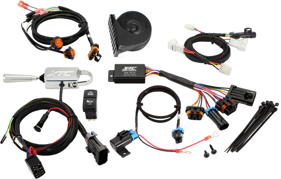 XTC Self-Canceling Turn Signal Kit with Billet Lever - Kawasaki - Ridge 2024-2026