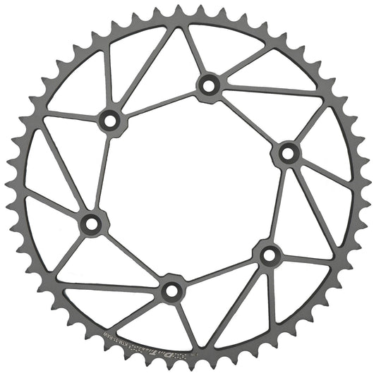 Dirt Tricks Chromoly Rear Sprocket Stl and Zir 51T-520 Chromatic KTM/Husq