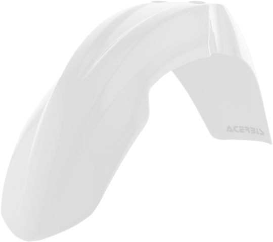 Acerbis Front Fender White - Honda CRF450R and More