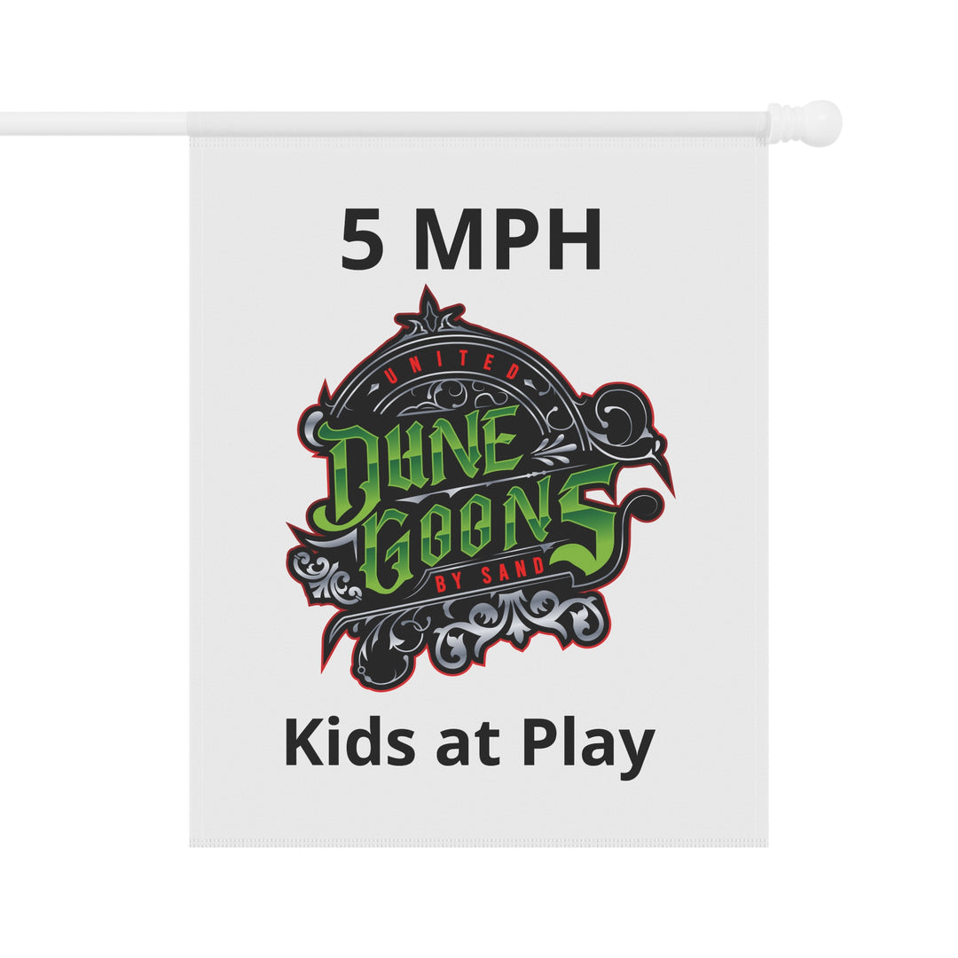Banner Sign - 5 MPH Camp Kids At Play Garden & House Banner