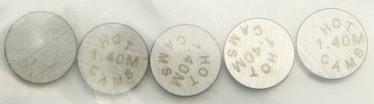 Hot Cams Shim Package Refills 7.48x1.40MM