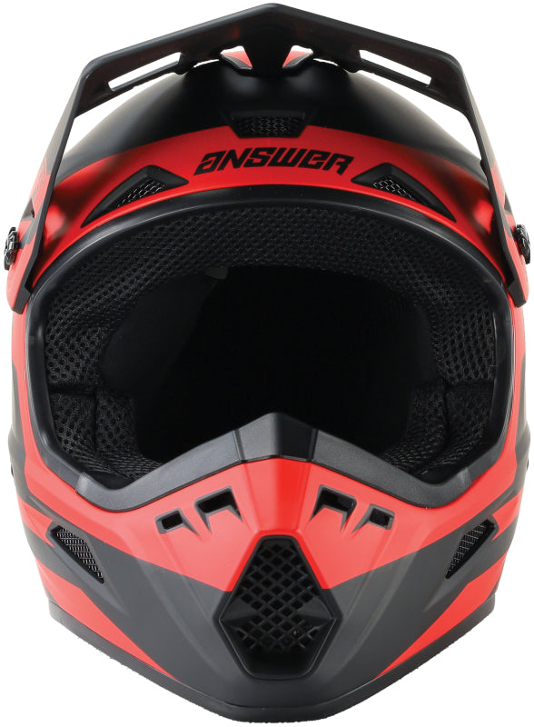 Answer AR1 Sweep Helmet Black/Red Youth