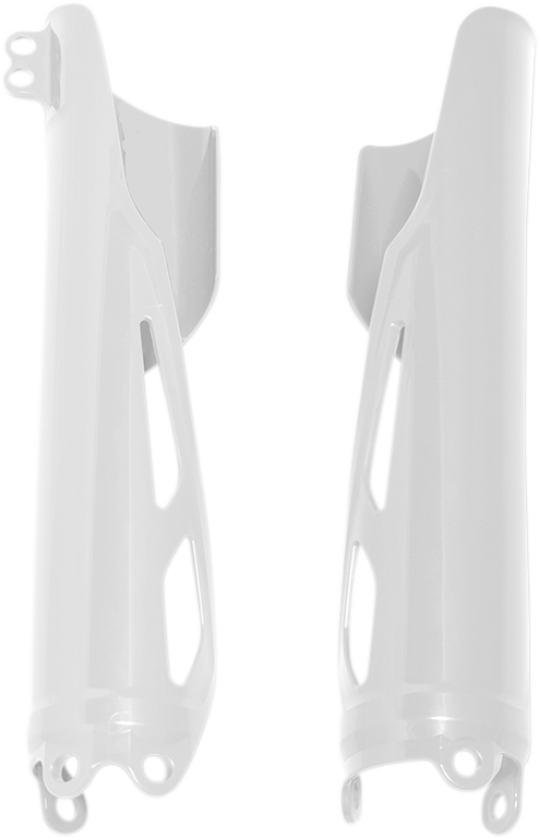 Acerbis Fork Covers Lower White - Honda CRF450R and More