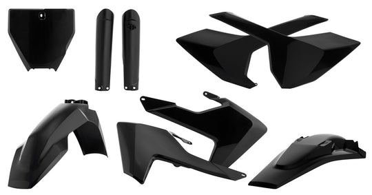 Acerbis Full Plastic Kit Black (2462600001)
