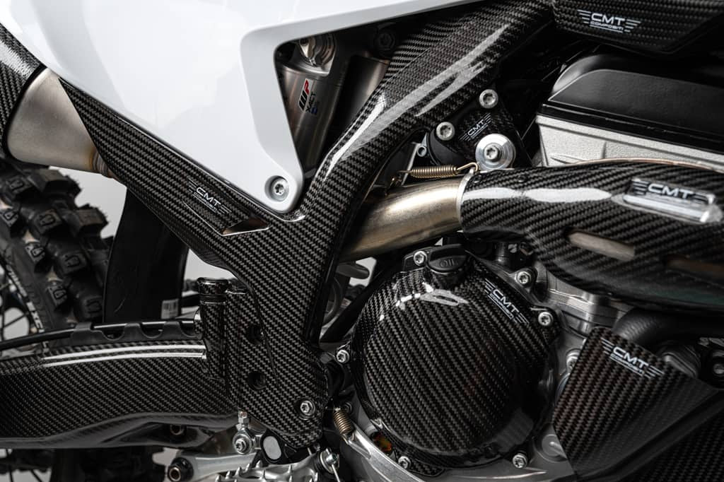 CMT Carbon Frame Guards - 24-26 KTM XC300