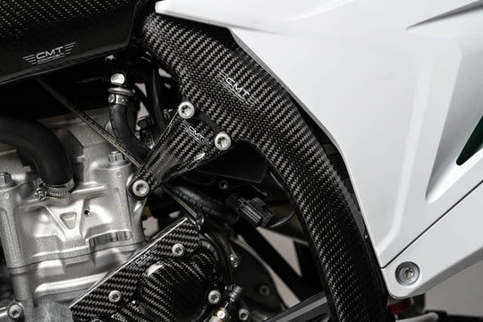CMT Carbon Frame Guards - 24-26 KTM XC300