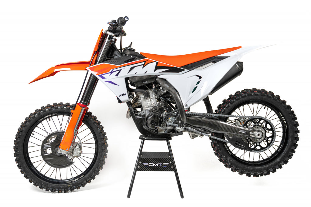 CMT Carbon Frame Guards - 24-26 KTM XC300