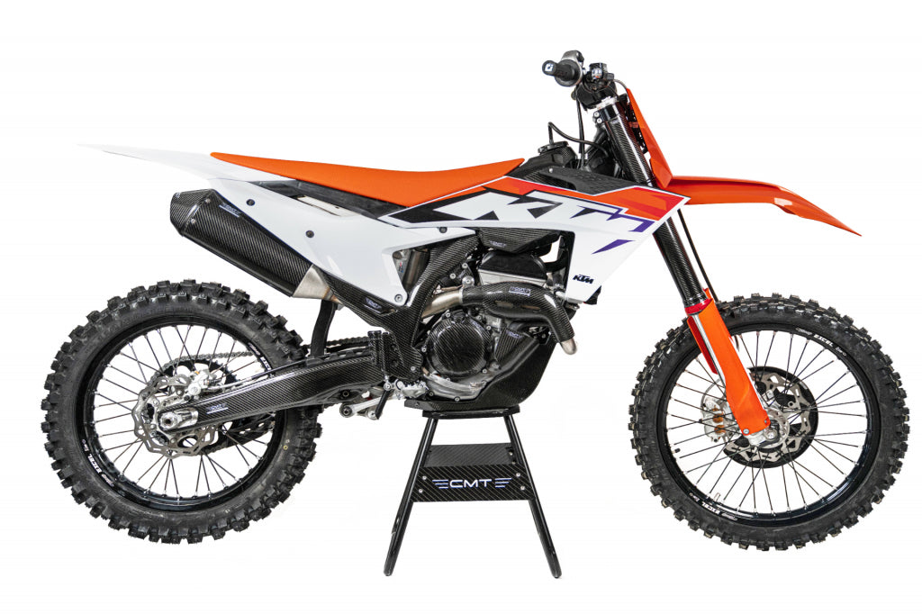 CMT Carbon Frame Guards - 24-26 KTM XC300