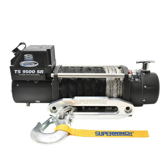 Superwinch Tiger Shark 9500 Winch - Synthetic Rope