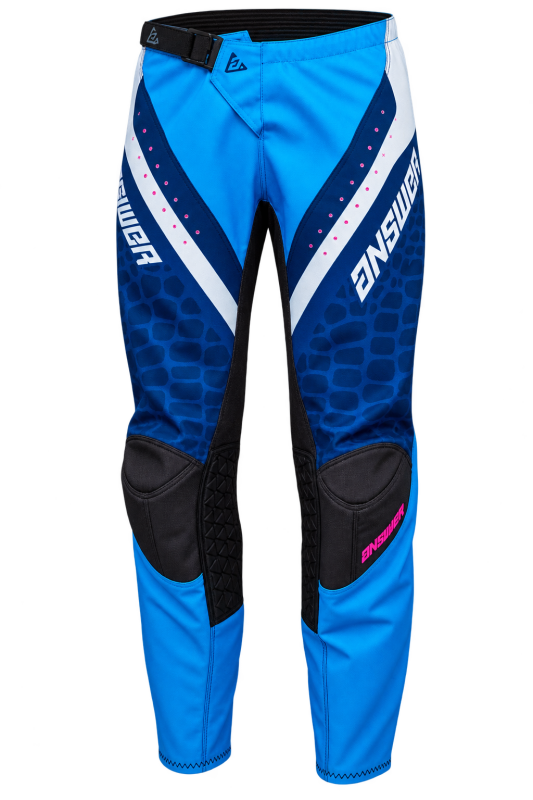 Answer Syncron Raceday Pants Dark Blue/Cyan/Grey/Purple
