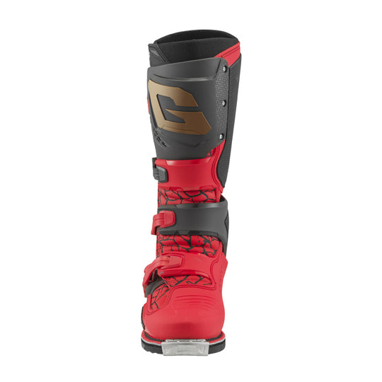 Gaerne SG22 Boot - Deep Black/Fiery Red - Size 13