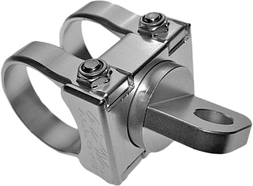 Axia Alloys Flag / Whip Mount - UTV Roll Cage - Adjustable Angle / Silver