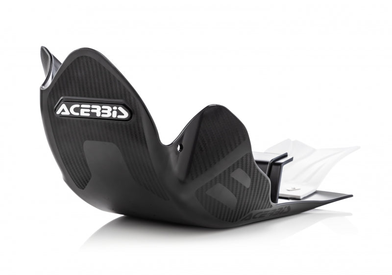 Acerbis Skid Plate - 19+ Suzuki RMZ250 - Black/White