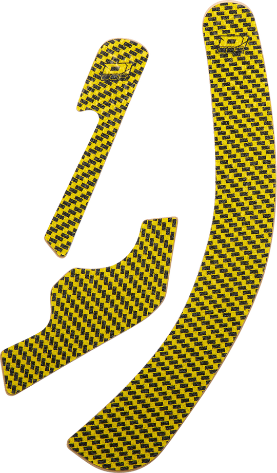D'cor Visuals Frame Grip Tape Yellow - Suzuki RM85 2002-2023