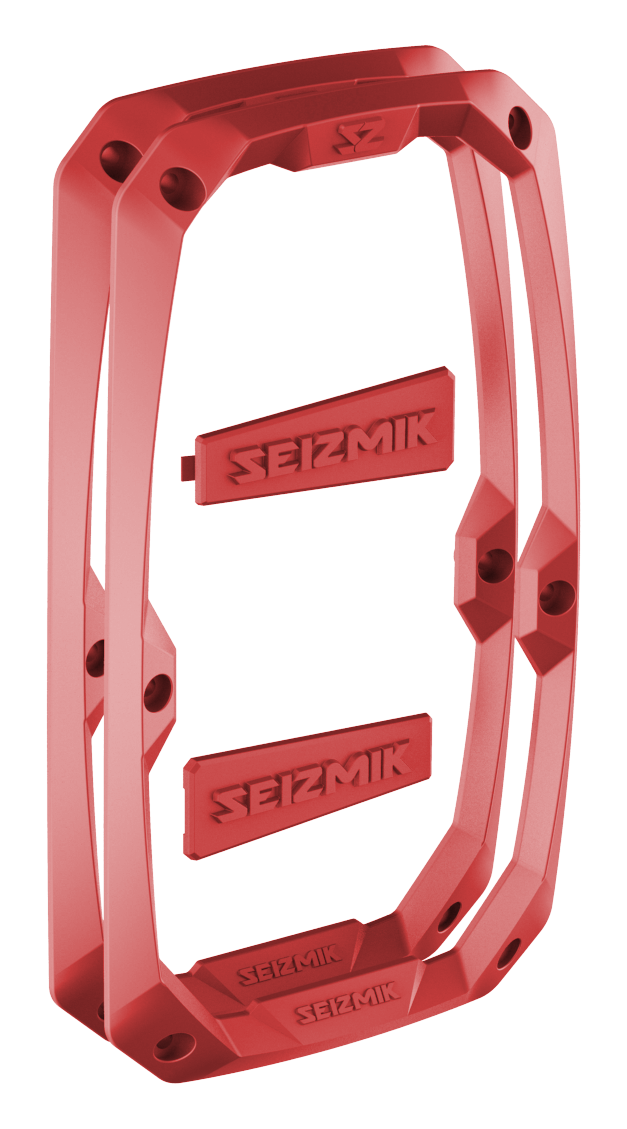 Seizmik Embark Side Mirror Color Bezel Kit - Red