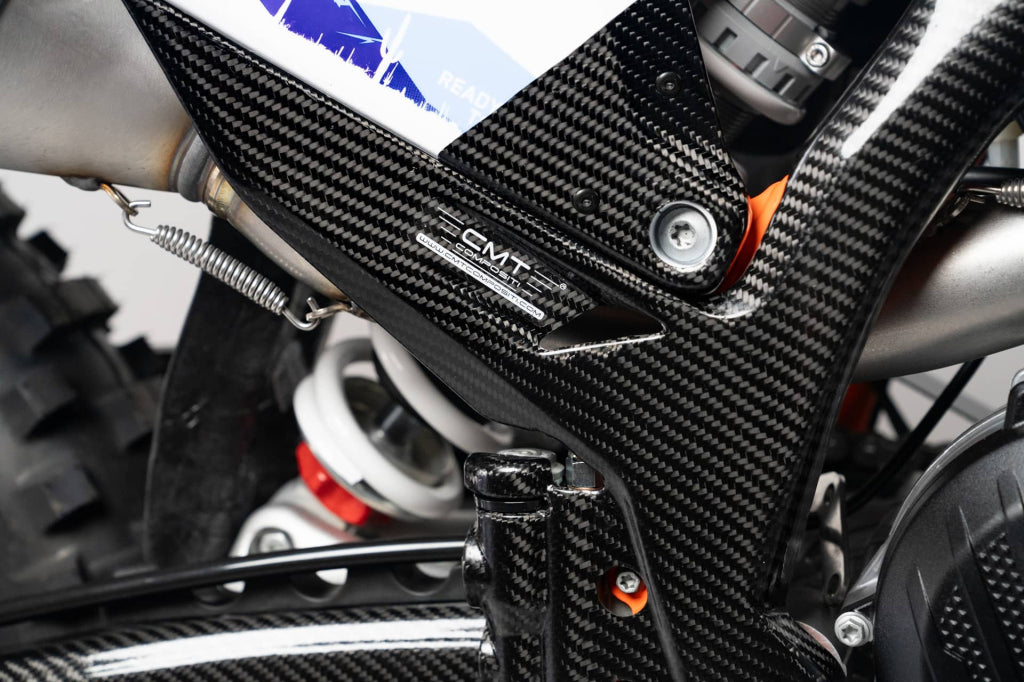 CMT Carbon Frame Guards - 24-26 KTM XC300