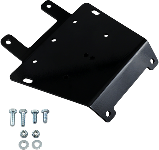 Moose Racing Winch Mount ATV - Yamaha Grizzly 660 2002-2008