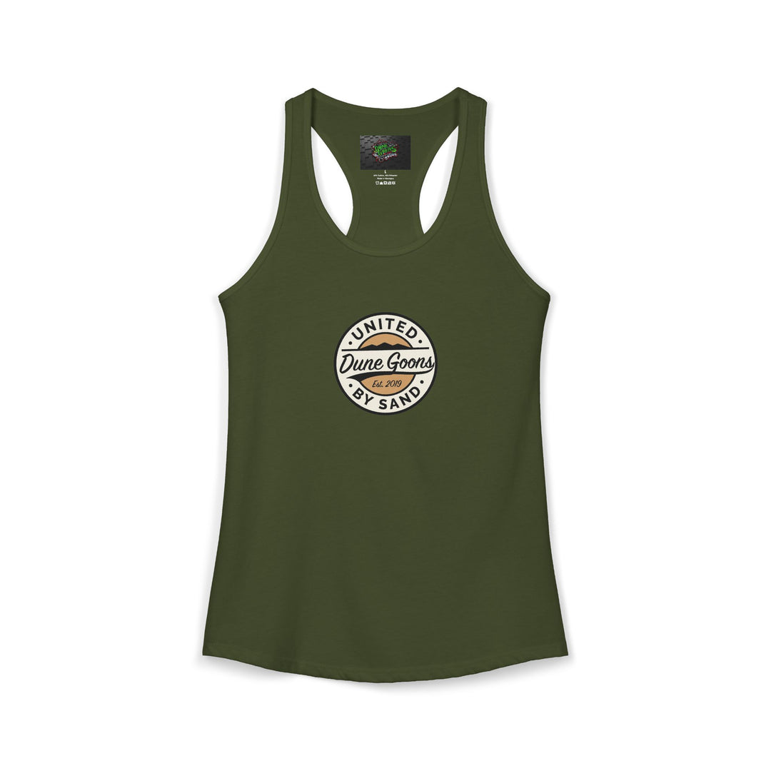 Dune Goons 2026 Logo Tank Top — Women's Racerback