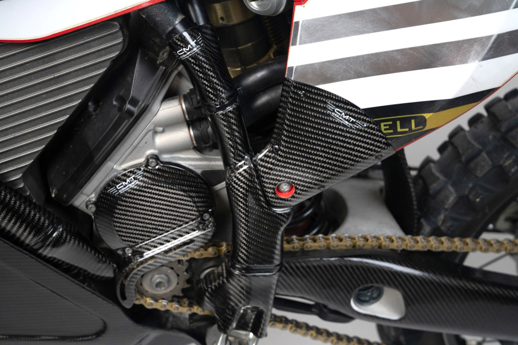 CMT Left Carbon Cover - 23-26 Stark Varg / MX / EX / SM