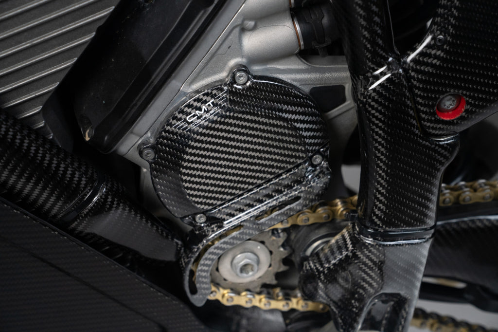 CMT Left Carbon Cover - 23-26 Stark Varg / MX / EX / SM